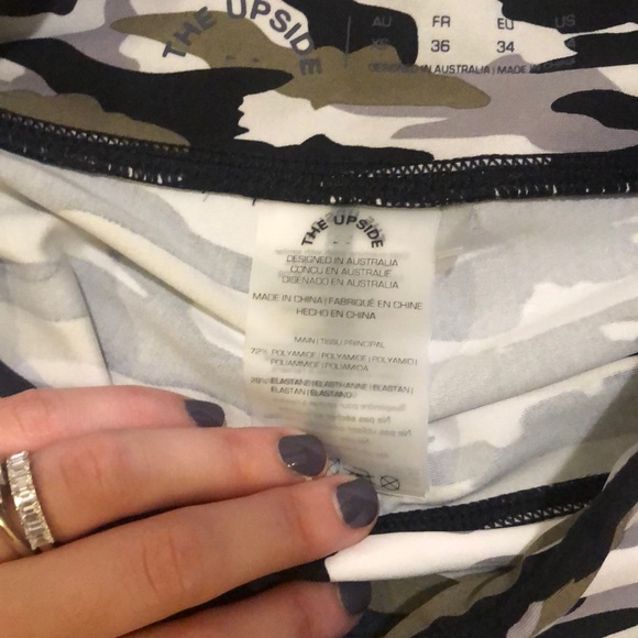 FULL SET the upside pearl camo BNWOT - Picture 9 of 9